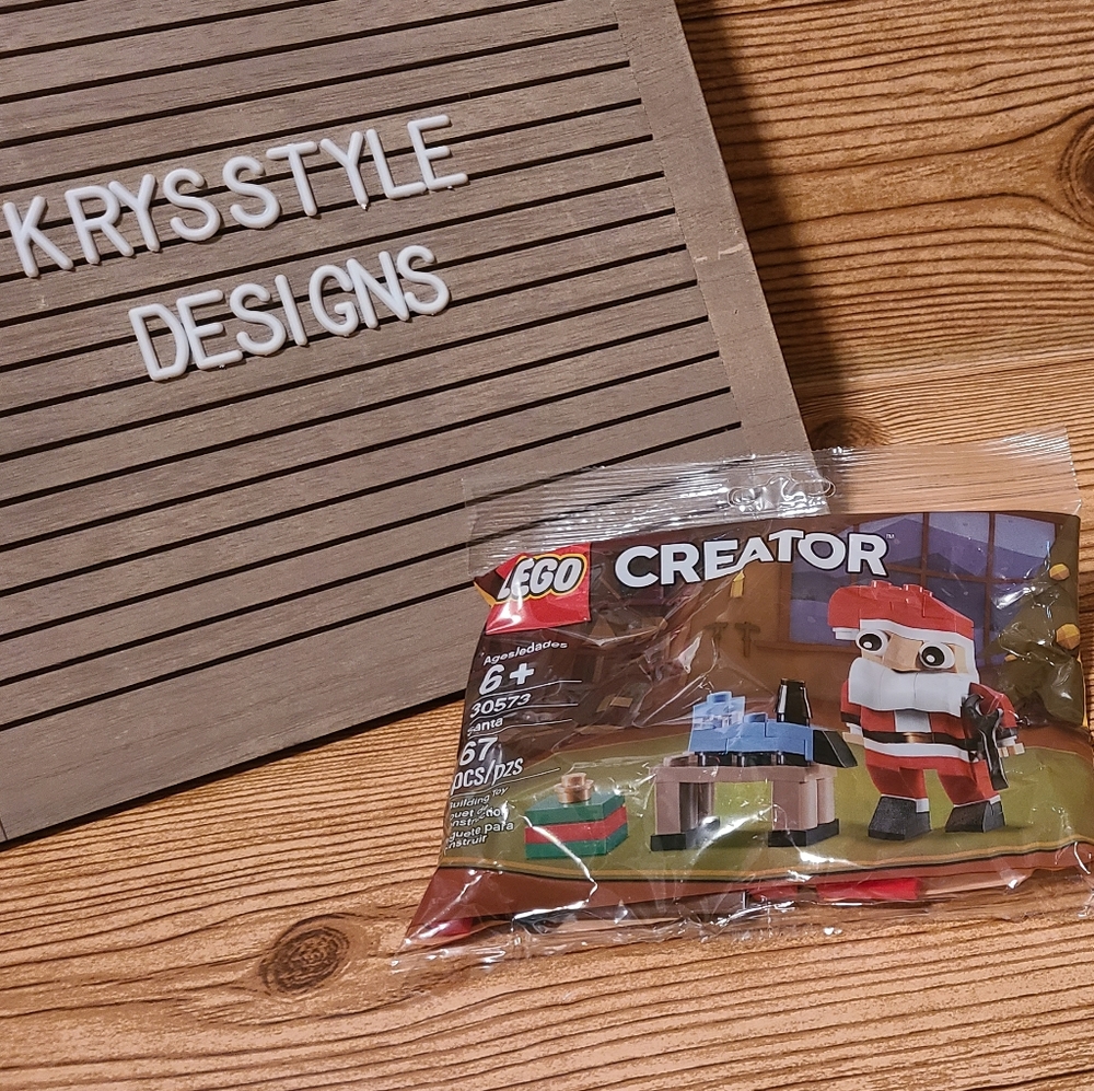 Lego Creator Christmas Santa Claus 30573 Ages 6+ Building Block Set Polybag Bag
